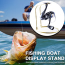 Removable Fishing Wheel Rack Stainless Steel Spinning Reel Display Stand Holder