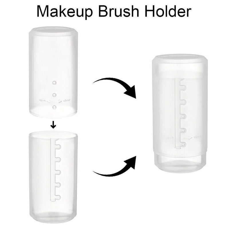 Dustproof Organizer Bag Ornaments Pen Holder Storage Bucket Makeup Brush Holder