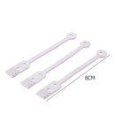 50pcs/set Pro Perm Rod Long Hair Curler Replacement Elastic Rubber Band (A)