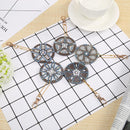 5pcs DIY Wheel Full Drill Special Shaped Diamond Painting Keychains Gifts Newly