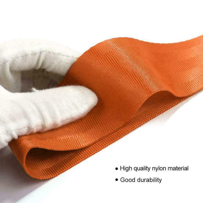 Orange Tow Strap Universal Racing Drifting Car Tow Strap Rope Trailer F6A1