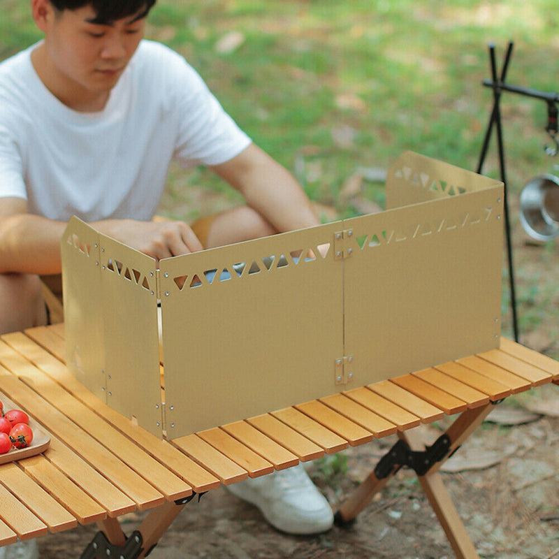 Outdoor Stove Windscreen Lightweight Camp Stove Windscreen Camp Cooking Sup