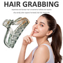 Fashion Women Clear Hollow Hair Clamps Ponytail Claw Hair Accessories (06) Newly