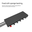JEYI 4-pin PWM Cooling Fan HUB Cooler Splitter Extension Adapter with 60cm Cable