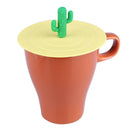 Silicone Leakproof Cup Lids Heat Resistant Reusable Sealed Cover (A)