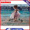 Dancing Girl Oil Paint By Numbers Kits Canvas DIY Picture Hand Painted Wall Art