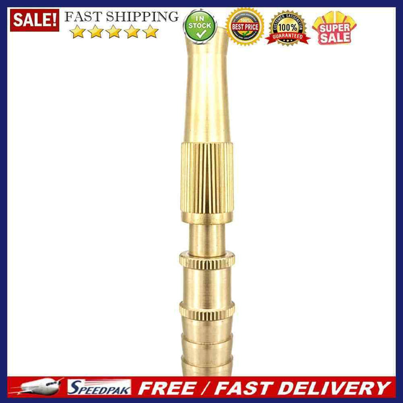 Garden Brass Spray Gun Hose Nozzle Car Wash Watering Flower Pressure Sprink