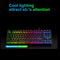 K16 87 Keys RGB Mechanical Gaming Keyboard Wired Backlit for Gamer PC Laptop
