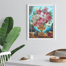 5D Special Shaped Diamond Painting Flower DIY Rhinestone Mosaic Wall Art Pi