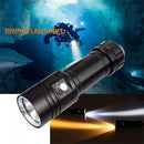 Flashlight Scuba Dive Torch Snorkeling Accessories Underwater Signal Light