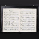 Acrylic Sheet Music Clip Transparent Lightweight and D1I7 Durable Supply I5F0