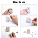 Polymer Clay Tool DIY Handmade Material Sculpture Embossing Pottery Art Tools