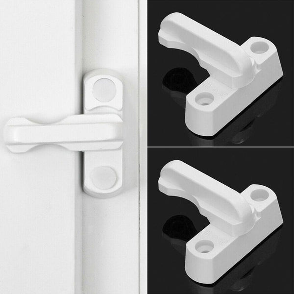 Door Sash Jammer Safety Restrictor Latch Tool Locking Window Security Locks Q3B8