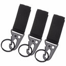 Camping Water Bottle Hanger Hook Buckle Backpack Keychains Nylon Belt Carabiner