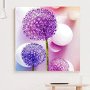 Handmade DIY Full Round Drill Diamond Painting 5D Dandelion Poster Kit