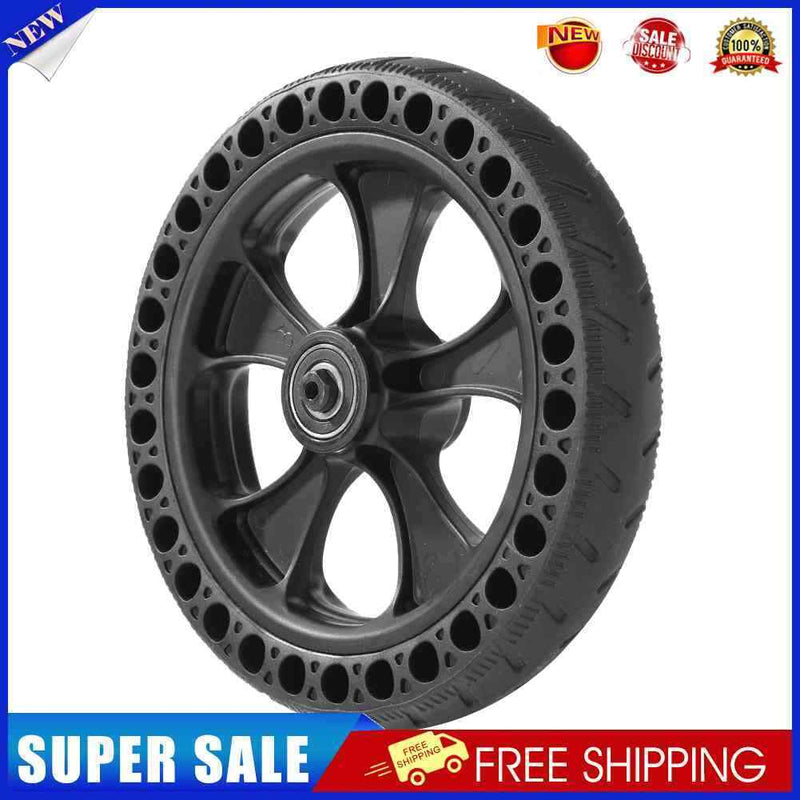 Shock Absorption Scooter Solid Tires with Axle Anti-Skid Hollow Vacuum Tyre Part
