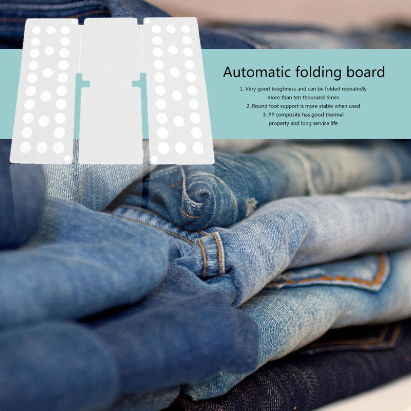 Creative Clothes Folding Board T Shirt Laundry Garment Organizer Wardrobe Sup