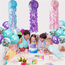 Under the Sea Party Hanging Mermaid Theme Paper Lantern Jellyfish Paper Lantern