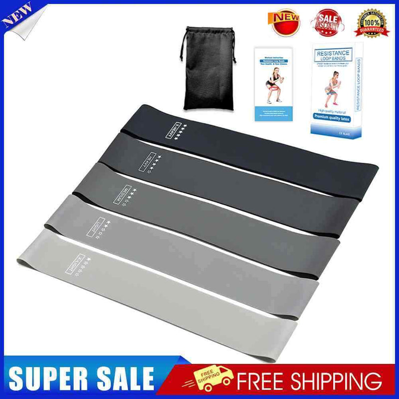 Elastic Resistance Bands Warm-up Stretch Pull Up Assist Band Gym Equipment