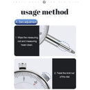 Meter Precise Dial Indicator Gauge Test Gauge Dial & Test Indicators Steel