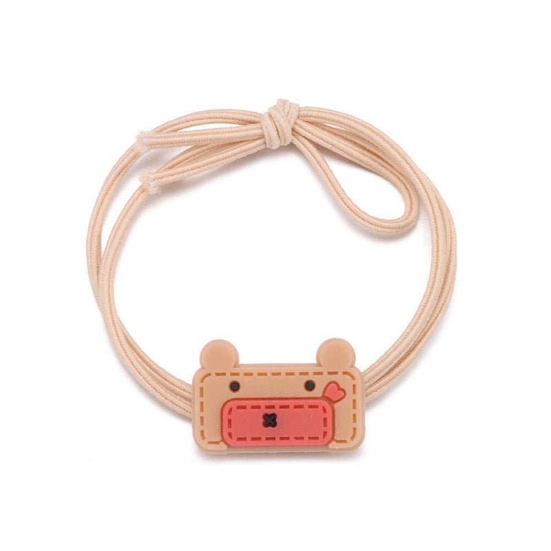 Dinosaur Hair Ties Elastic Rubber Bands Hair Ponytail Holders Flower Hair Rope