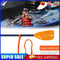 #A Elastic Canoe Paddle Leash Adjustable Tie Rope Stretchable Paddle Anti Lost R