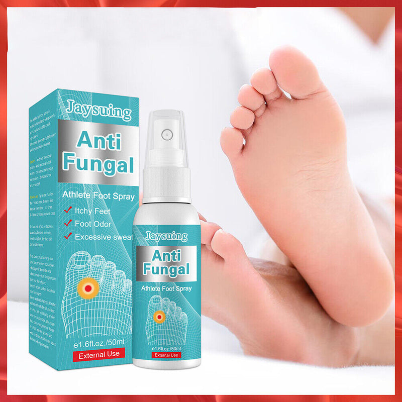 Anti Fungal Athlete Feet Spray Sterilize Toe Paronychia Foot Repair 50ml Newly