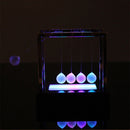 Newton Cradle Table Decor Pendulum Steel Balance Ball Switch Control (M) Newly