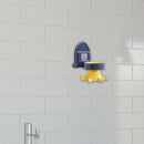 6-Jaw Wall Door Wardrobe Hanging Rack 360 Degrees Rotating Kitchen Hanger Hooks