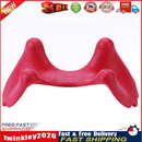 Portable Plastic Manual Cervical Massager Shoulder Head Back Tool (Pink) Newly