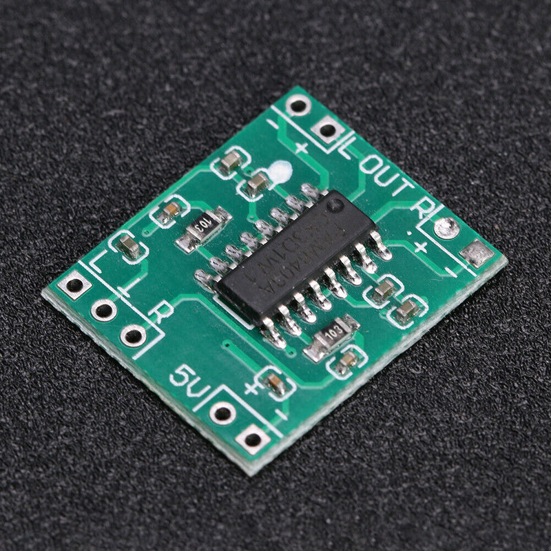 5x USB Powered PAM8403 2x 3W 2.5-5.5V Class D Digital Amplifier Module Board