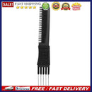 Girls Transparent Plastic Hair Brush with Durable and Non-Deformable Springs