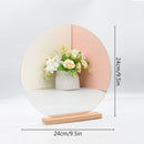 Acrylic Vanity Mirror Irregular Mirror Home Desktop Makeup Decor (JZ011) Newly