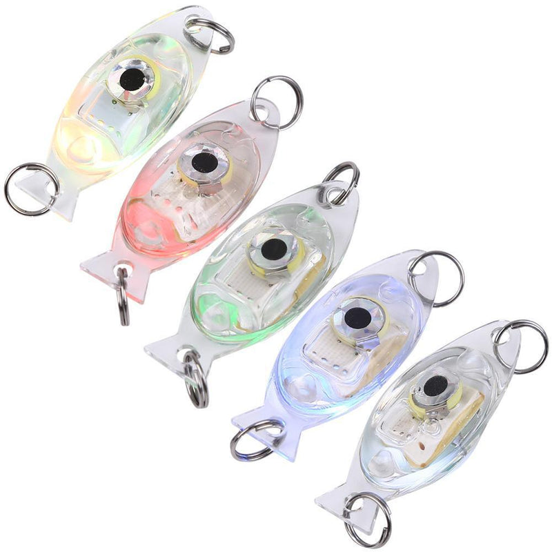 Portable Underwater Fishing Attraction Lamp Lure Fishing Accessories (Blue)