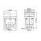 High-power Rocker ON/OFF Toggle Switch ABS Shell for Garden Machinery Power