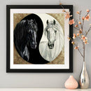 Full Drill 5D DIY Diamond Painting Horse Embroidery Cross Stitch Home Art Decor