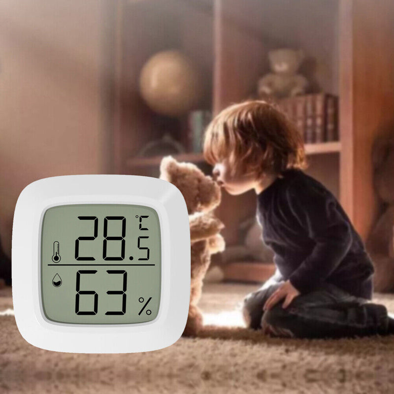 Mini LCD Digital Thermometer Sensor Home Indoor Temperature Meter Gauge (B)