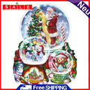11CT Printed Full Embroidery Christmas Crystal Ball Needlework DIY Cotton Craft