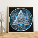 Nordic Badge Oil Paint By Number DIY Wall Art Picture Craft Home Decoration Gift