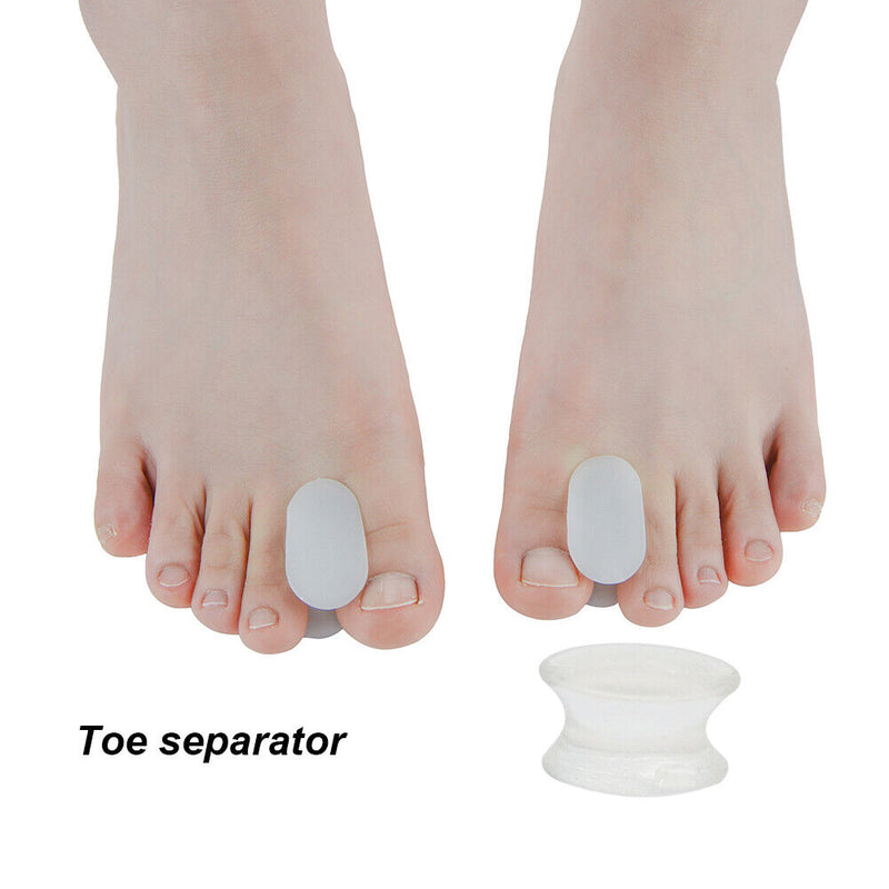 1pc Silicone Toe Separators Spacer Thumb Hallux Valgus Bunion Corrector Too