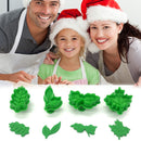 Cookie Cutter Set 4 Pieces Pressable Biscuit Cutters Set Fondant Cookie Mol