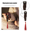 LED Electronic Counter Easy Resettable Rosary Bead Register for Pray (34) Newly
