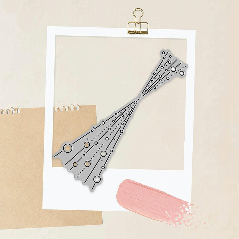 Christmas Bubble Spotty Line Metal Cutting Dies Scrapbooking Stencils Craft DIY`