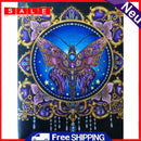 5D Diamond Painting Kit Butterfly Full Round Drill Rhinestone DIY Wall Art Craft
