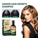 Ginger Hair Shampoo Anti Dandruff Anti-Itching Cleansing Control Nourishing X4W3