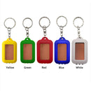 Mini Portable Solar 3 LED Light Keychain Camping Torch Flashlight (White)