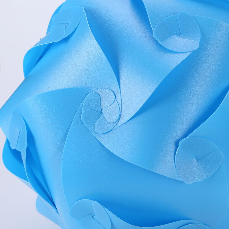 Modern Pendant Lights Bedroom Hanging Lamp Nordic Lampshade Holder (Blue) Newly