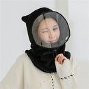 Cat ears Cycling Ski Flannel Windproof Anti Dust Face Cover Winter Hedging cap