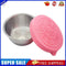 Condiment Containers with Lids - 1.7 oz Salad Dressing Cup to Go (Pink)