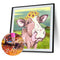 5D DIY Diamond Painting Cattle Full Round Drill Mosaic Rhinestone Picture Decor